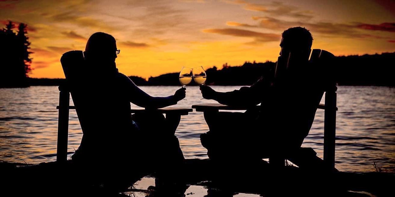 Enjoy serene sunsets by the water