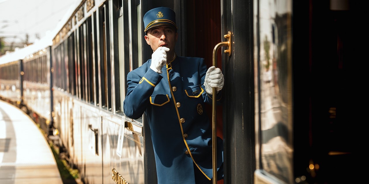Your ride on the Venice Simplon-Orient-Express awaits