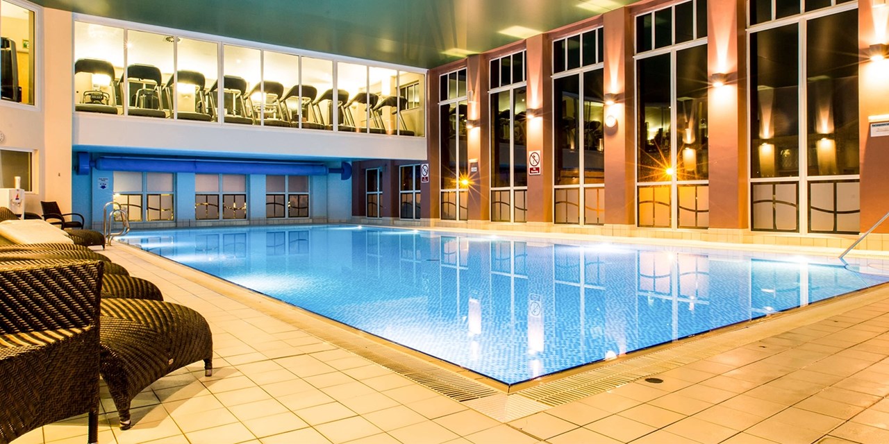 Take a dip in the indoor heated swimming pool