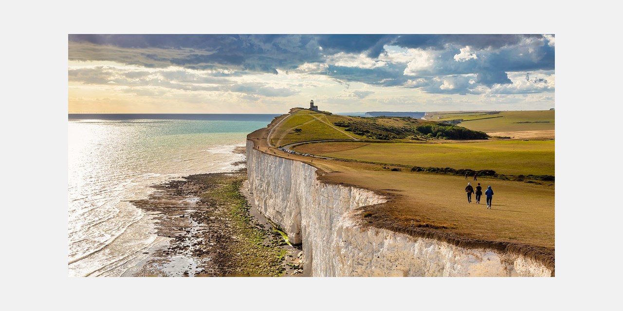 Explore the dramatic coastline and chalk cliffs of East Sussex