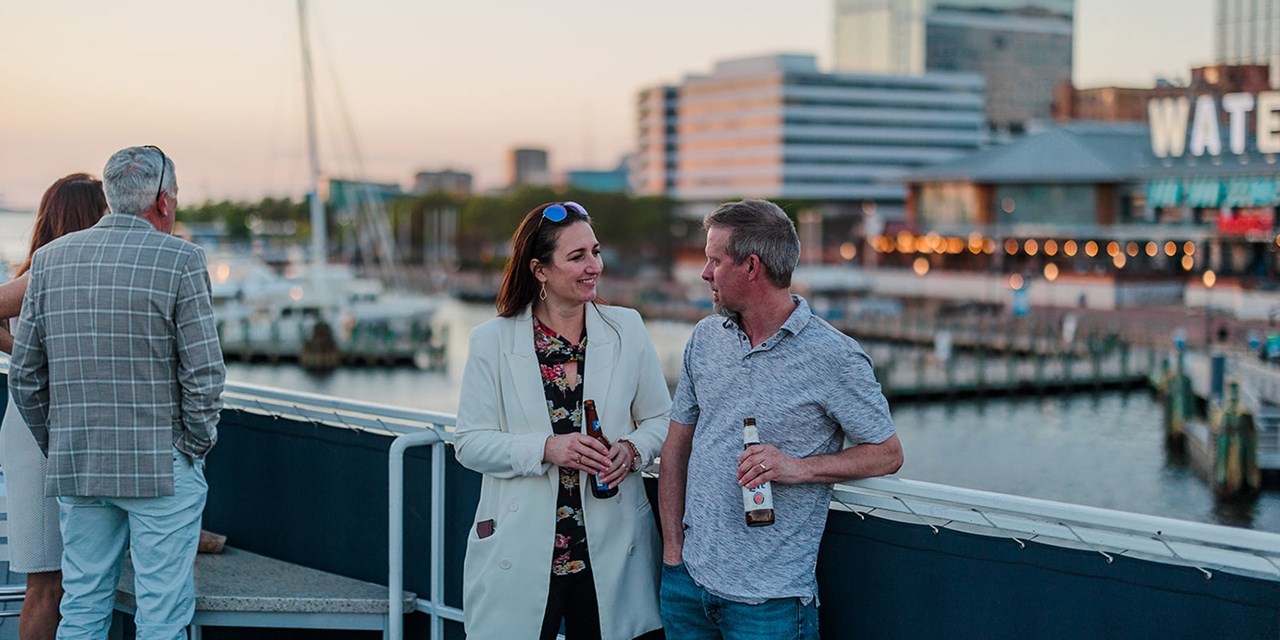 Enjoy stunning views along the Elizabeth River