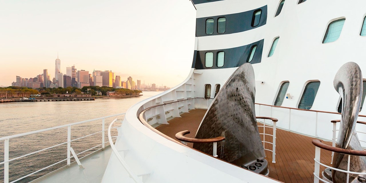 Hamburg–New York mit Queen Mary 2