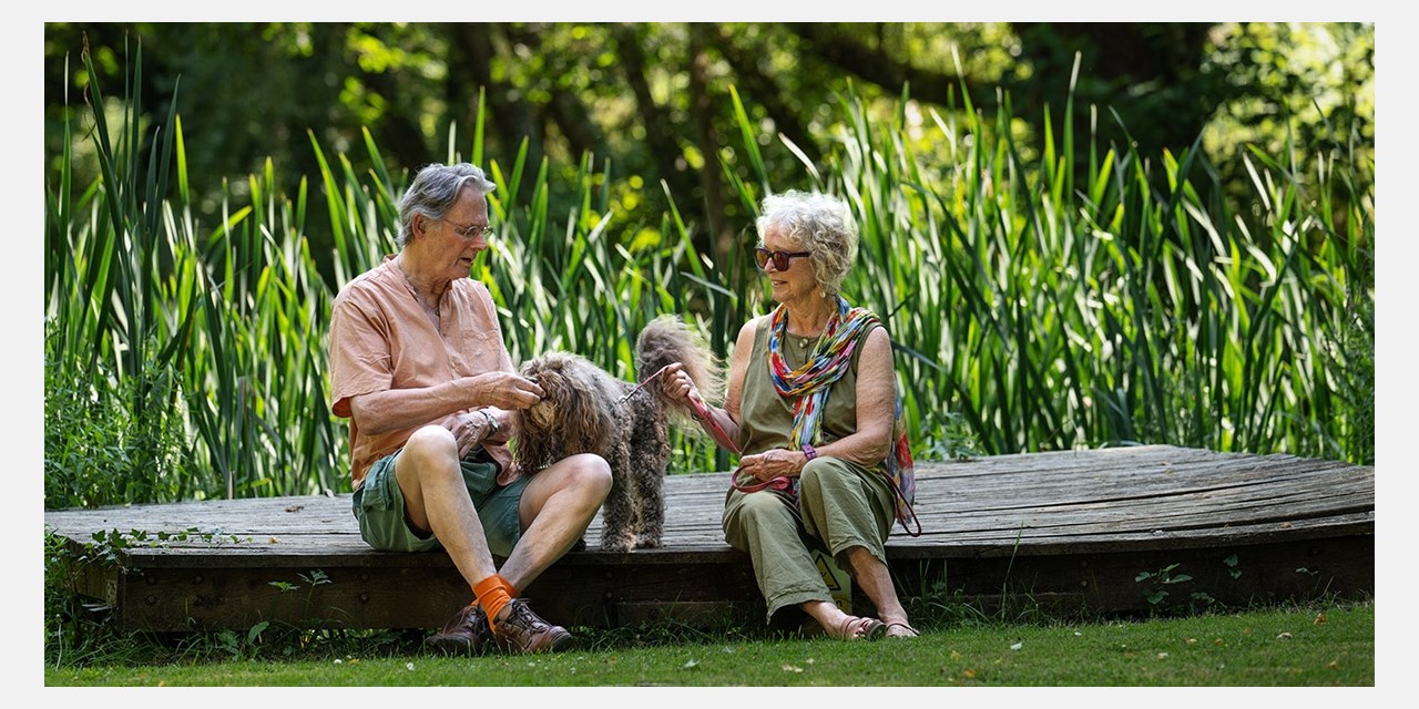 Dogs are welcome throughout the hotel and can run free in designated outdoor areas