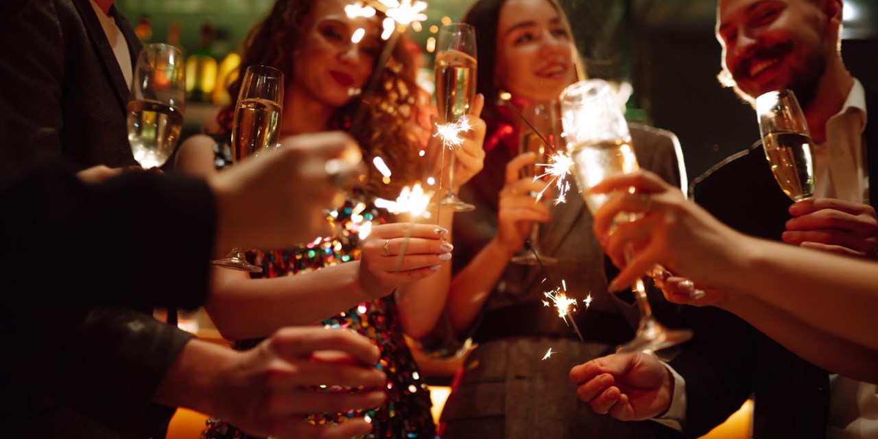 The package includes a party on New Year's Eve