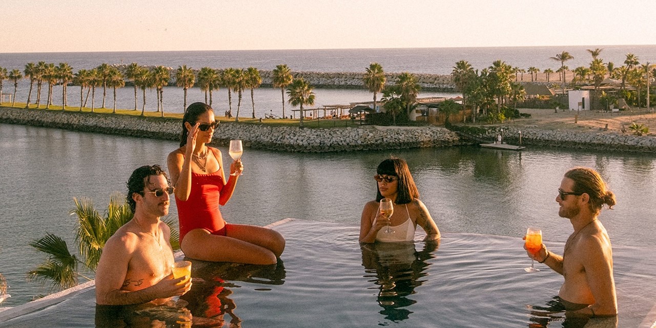 The views from the rooftop infinity pool are absolutely stunning