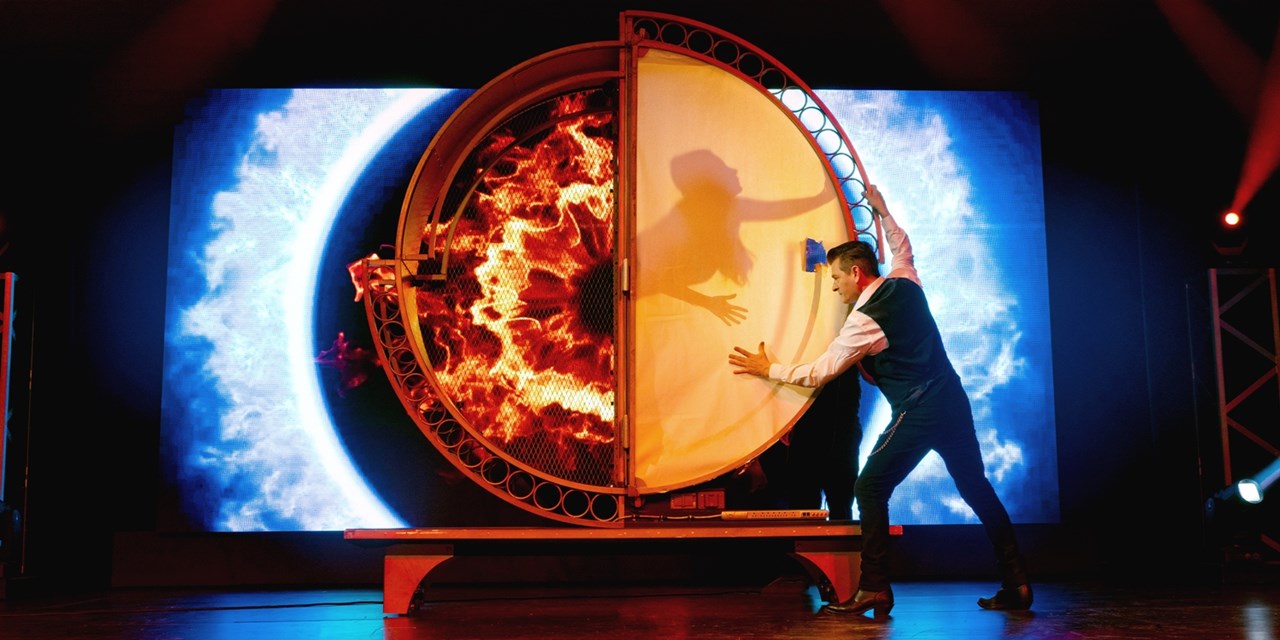 Watch two world champion magicians in this one-of-a-kind show