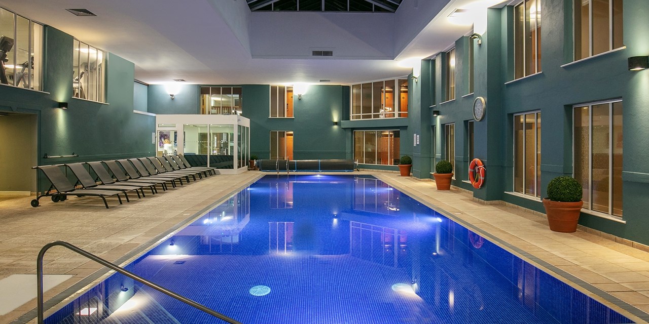 Take a dip in the indoor heated swimming pool