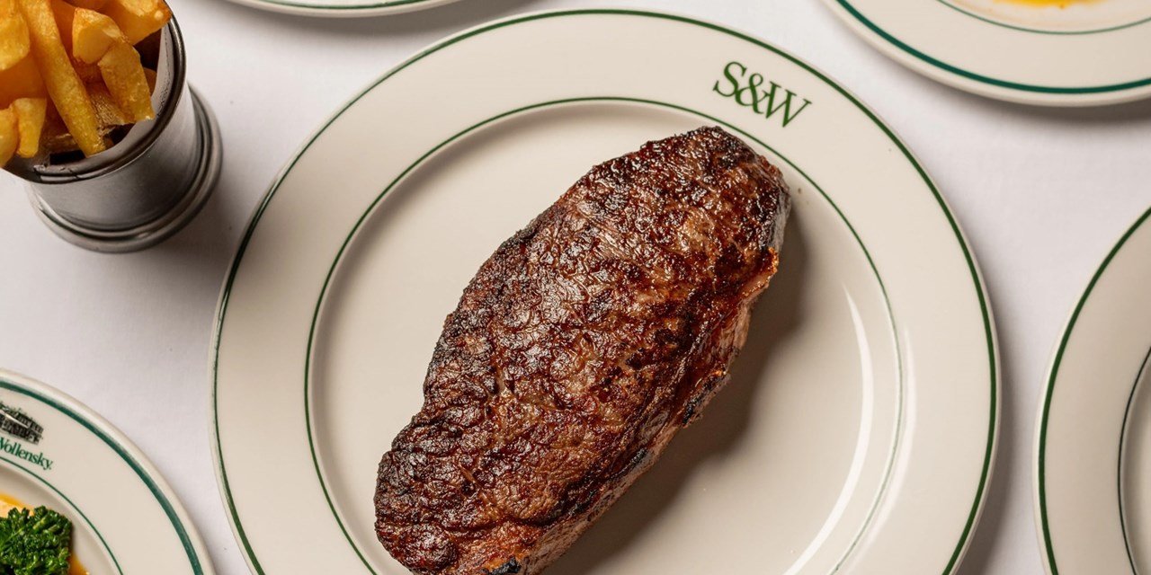 Enjoy a 200g sirloin steak each