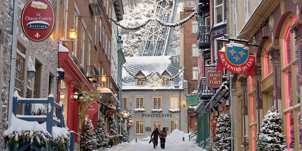 Experiencing the holiday season in Quebec City feels like stepping into a classic winter postcard