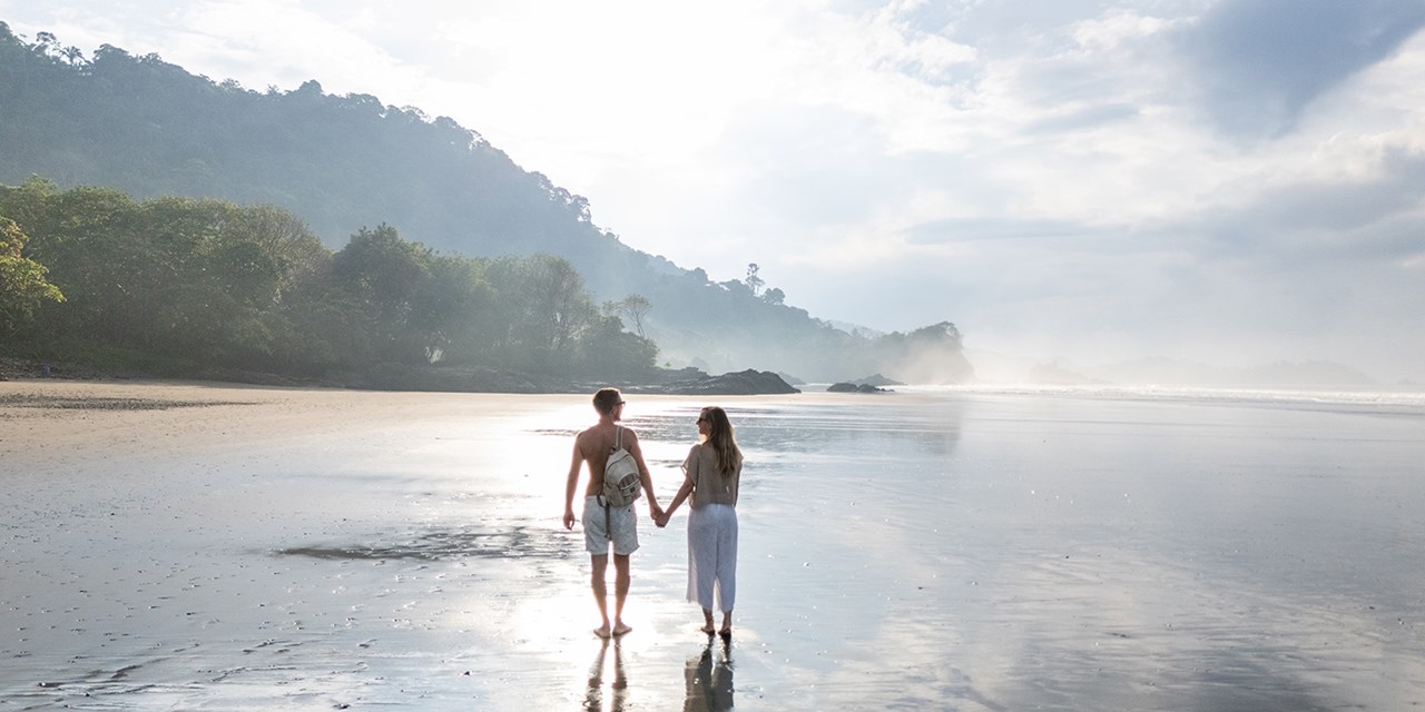 End your trip with a relaxing stay near both the beach and Manuel Antonio National Park