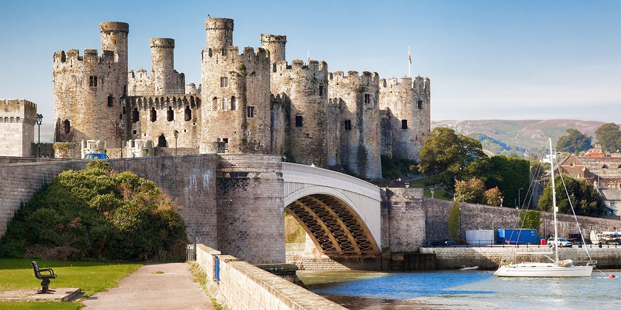 Be sure to explore Conwy's famous castle, a short stroll away 