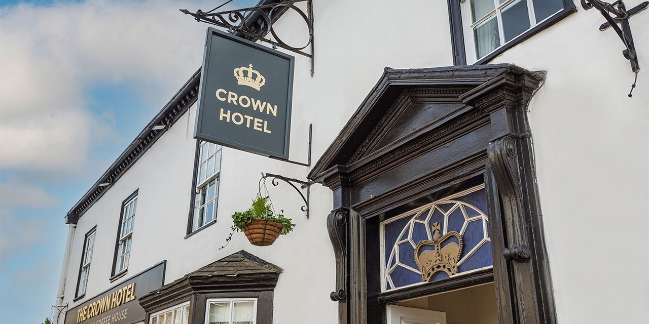 The Crown Hotel is set in the pretty North Yorkshire town of Boroughbridge