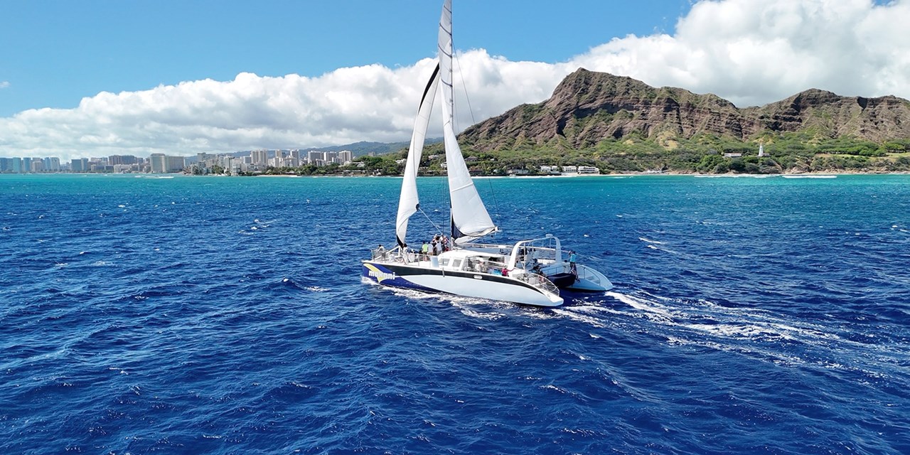 Check out Diamond Head from the water
