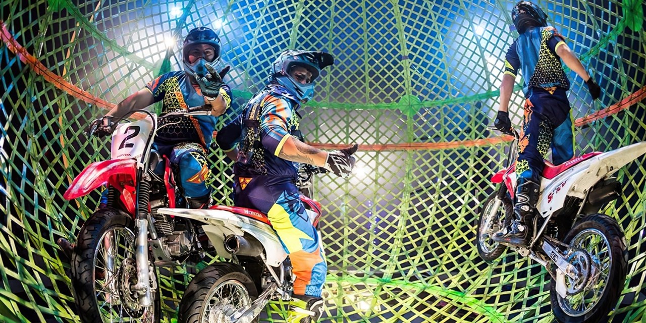 The stunt-riding team will experience G-force levels similar to that of a fighter pilot