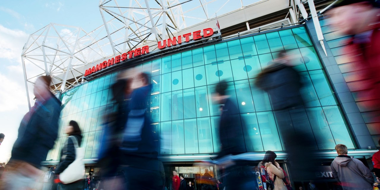 The match takes place at Old Trafford