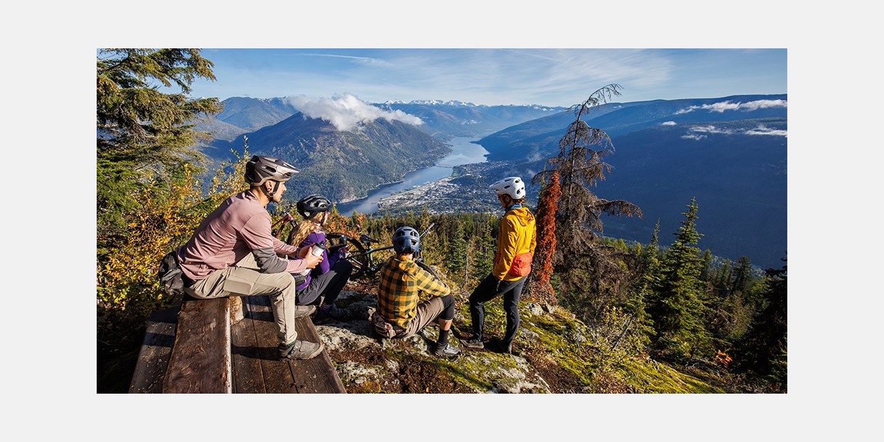 Admire views of Kootenay Lake