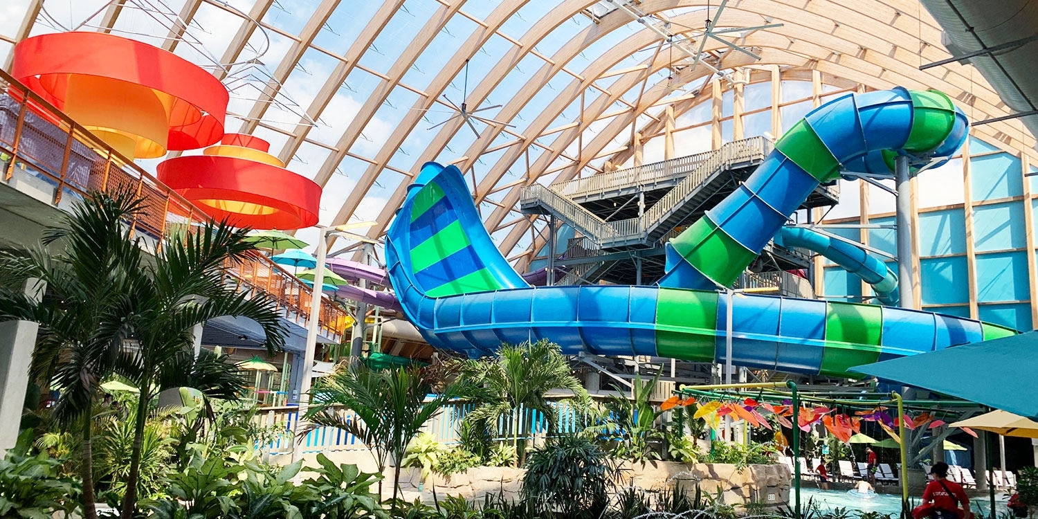 Fun, thrills and laughs await you at New York's largest indoor water park