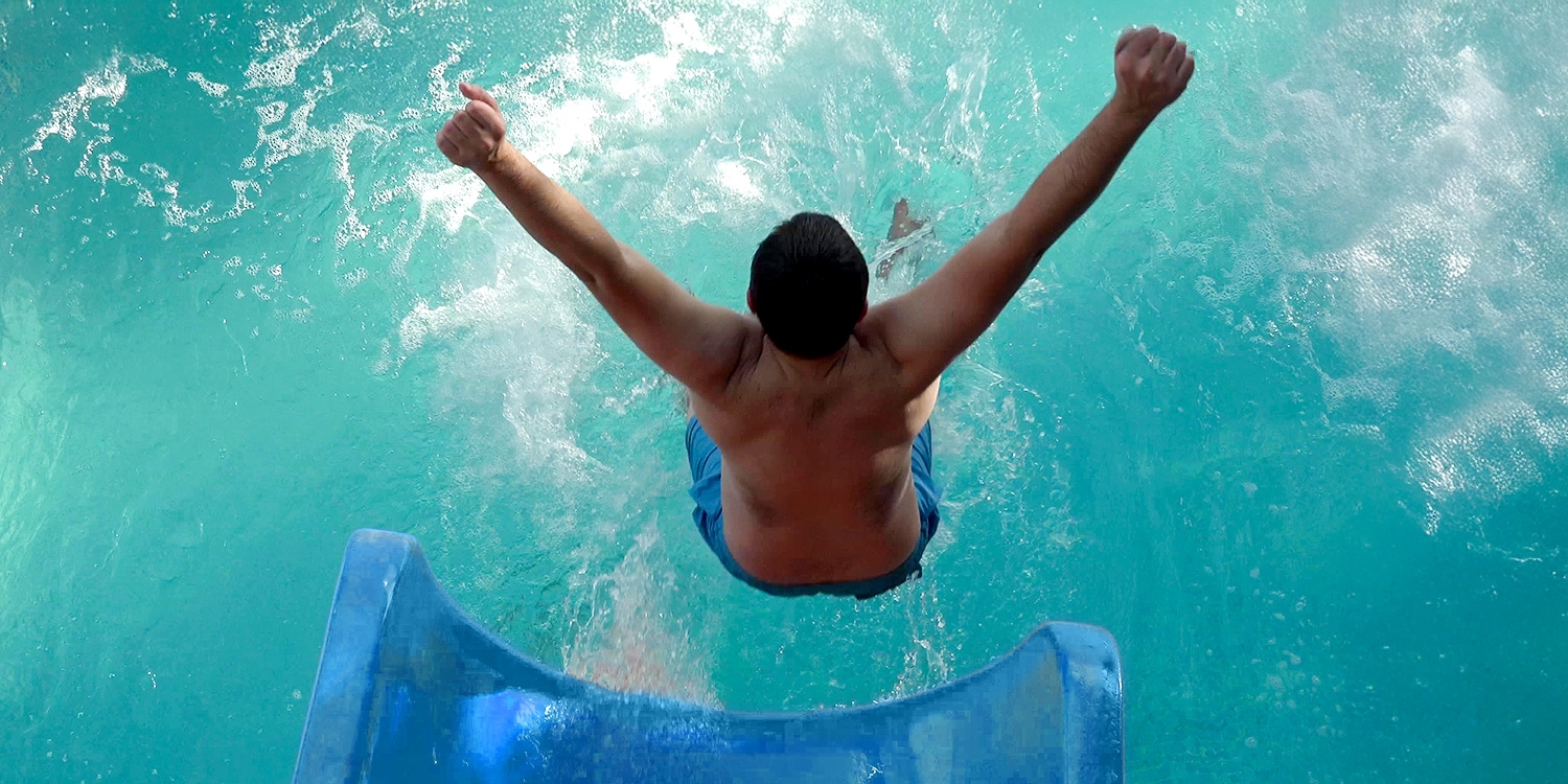 From slides to splash pads, there's something for all ages