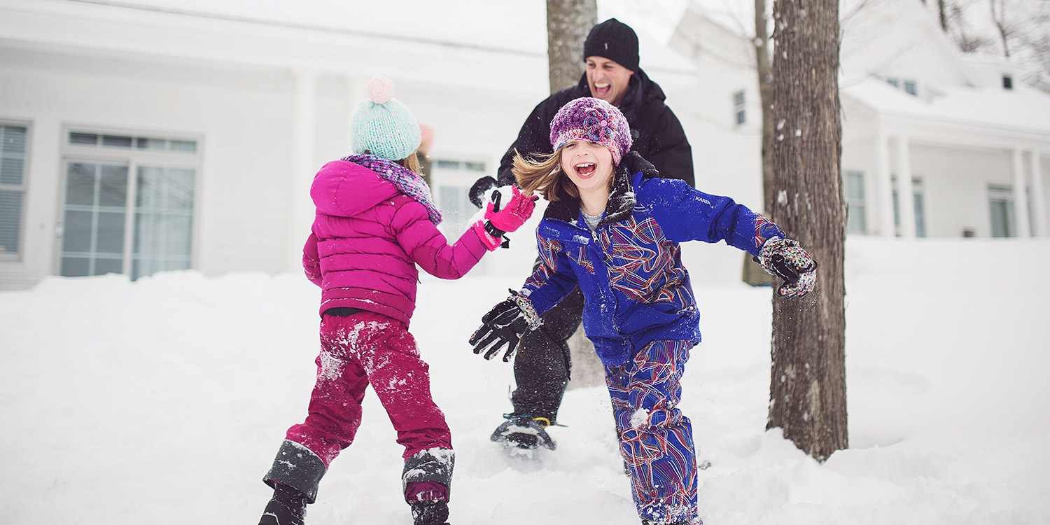 This deal includes travel in peak snowball-fight season