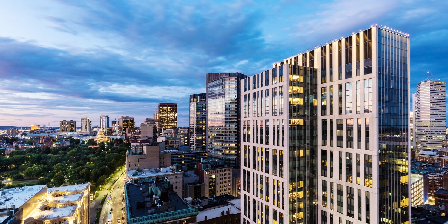 Enjoy sweeping views of the city