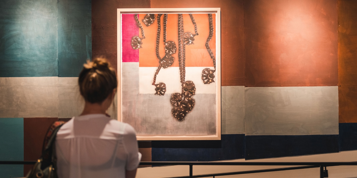 Immerse yourself in the artwork throughout the property, which has multiple rotating exhibits