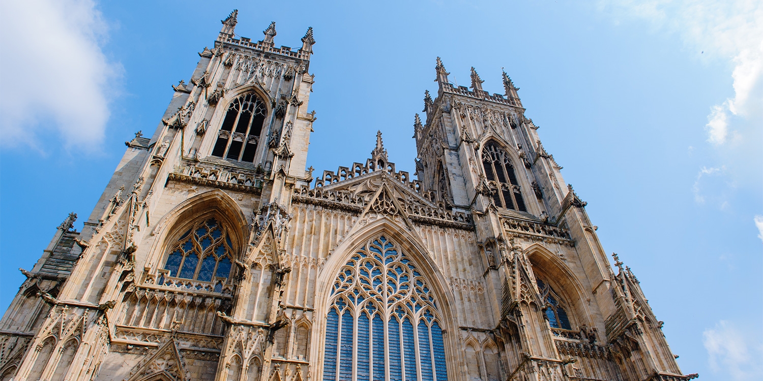 York Minster is a must-see for its ornate Gothic architecture