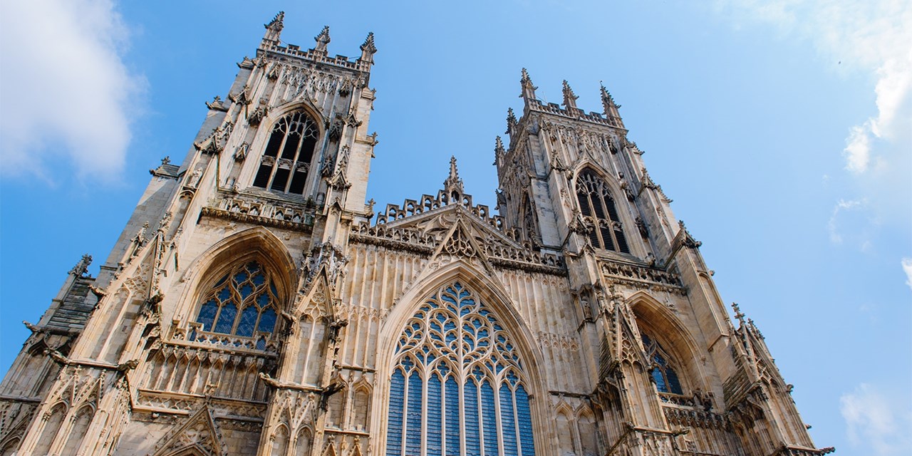 York Minster is a must-see for its ornate Gothic architecture