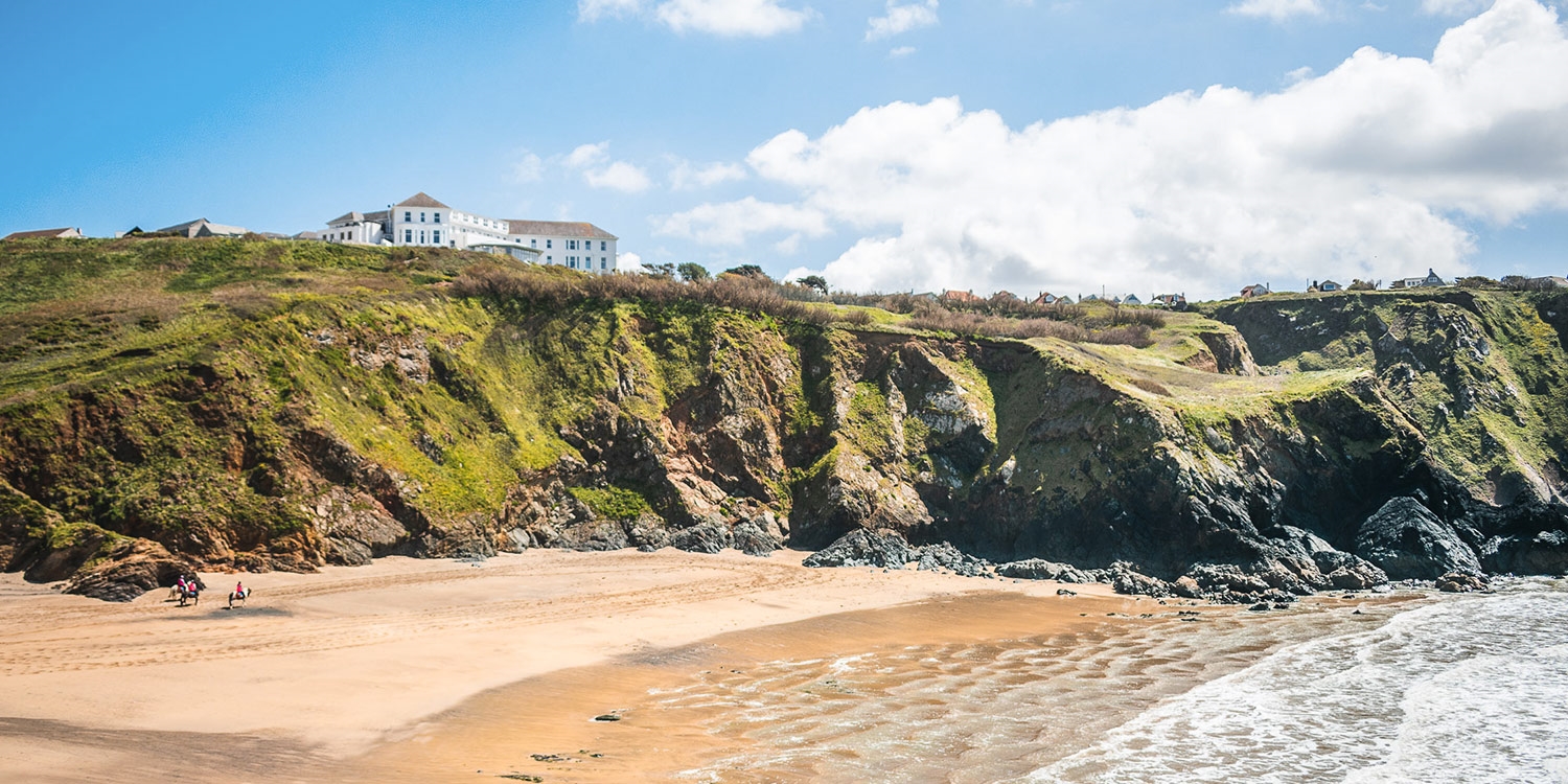 Polurrian on the Lizard is situated on a clifftop on Cornwall's southern coast