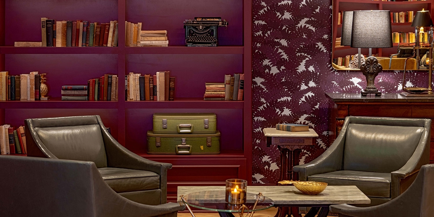 The Press Room housed a printing press over a century ago