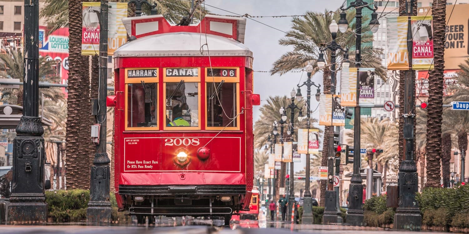 Streetcars are a unique way to explore New Orleans' historic and colorful neighborhoods