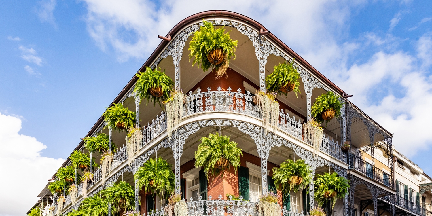 Explore the French Quarter, about a 10-minute drive from the hotel