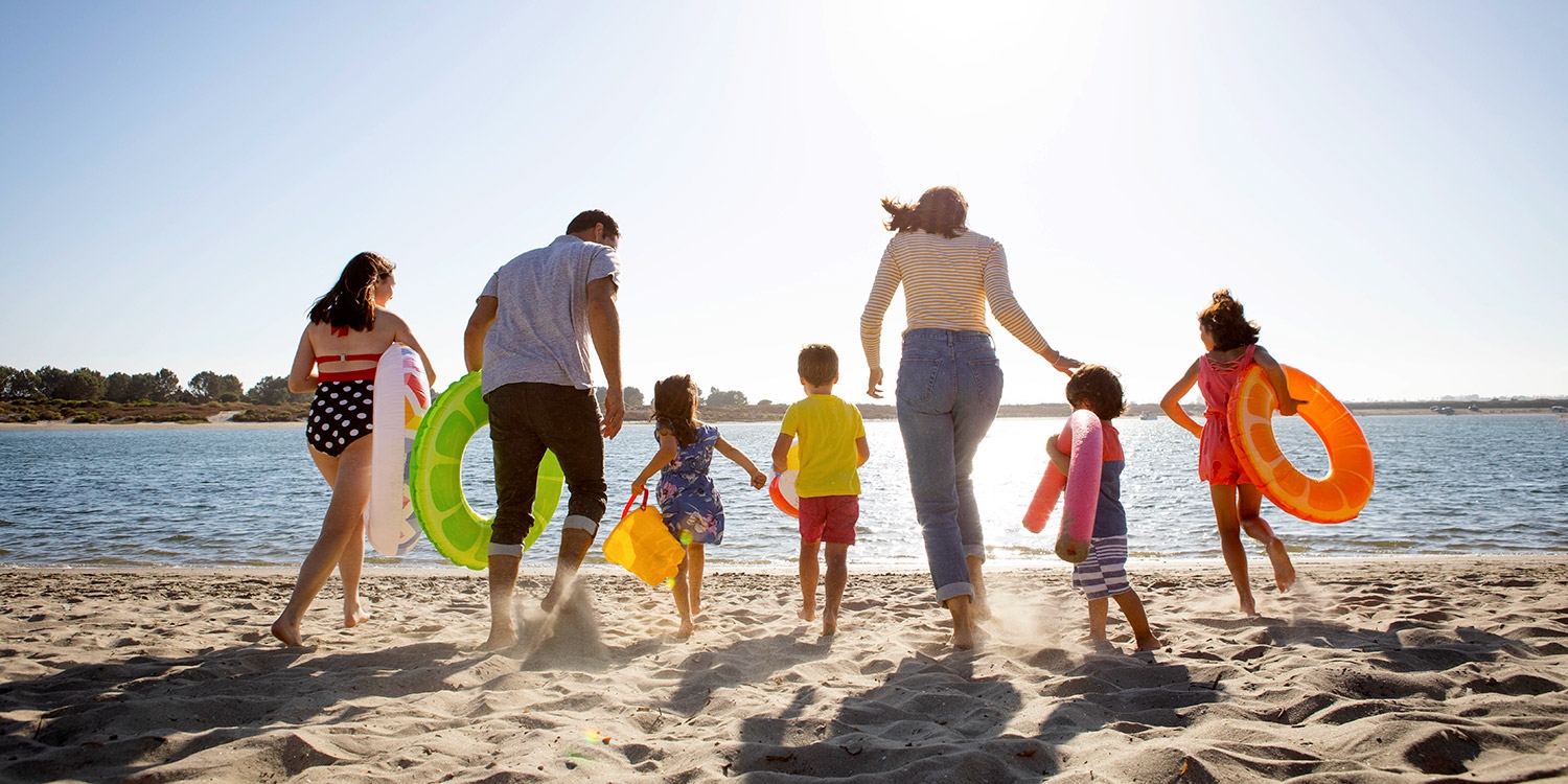 Family-friendly activities abound, from kayaking and beach days to lawn games and pickleball