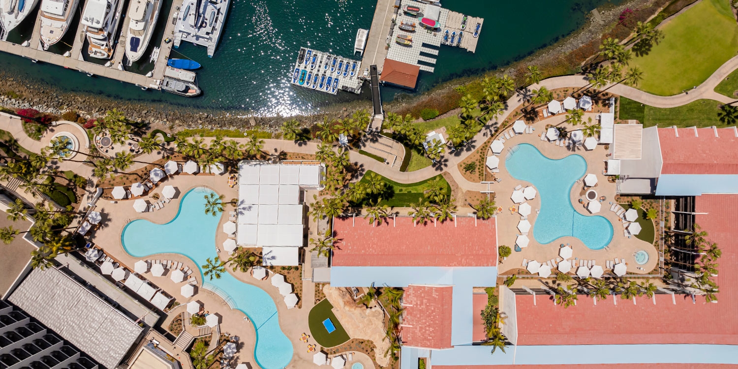 On-site activities include lawn games, yoga classes, bicycle rentals, pickleball, basketball and more