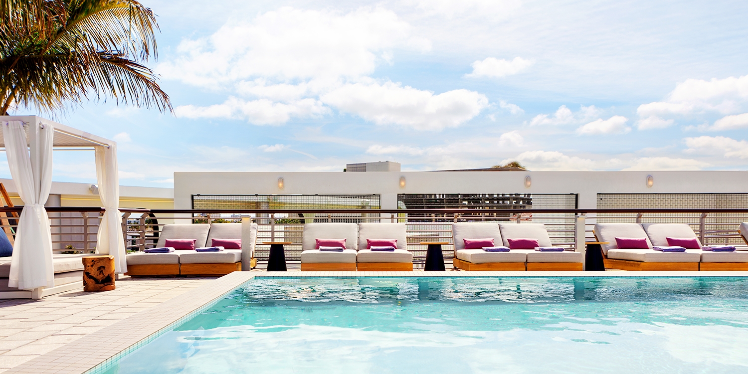 Go for a swim or lounge in the sun at the rooftop pool