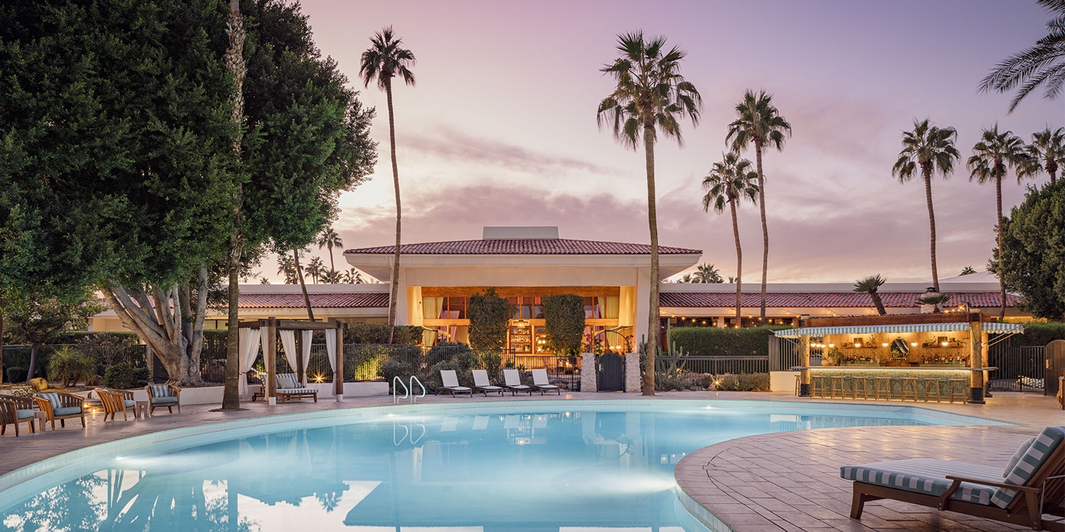 The pool is open daily from 6 a.m. to 10 p.m.
