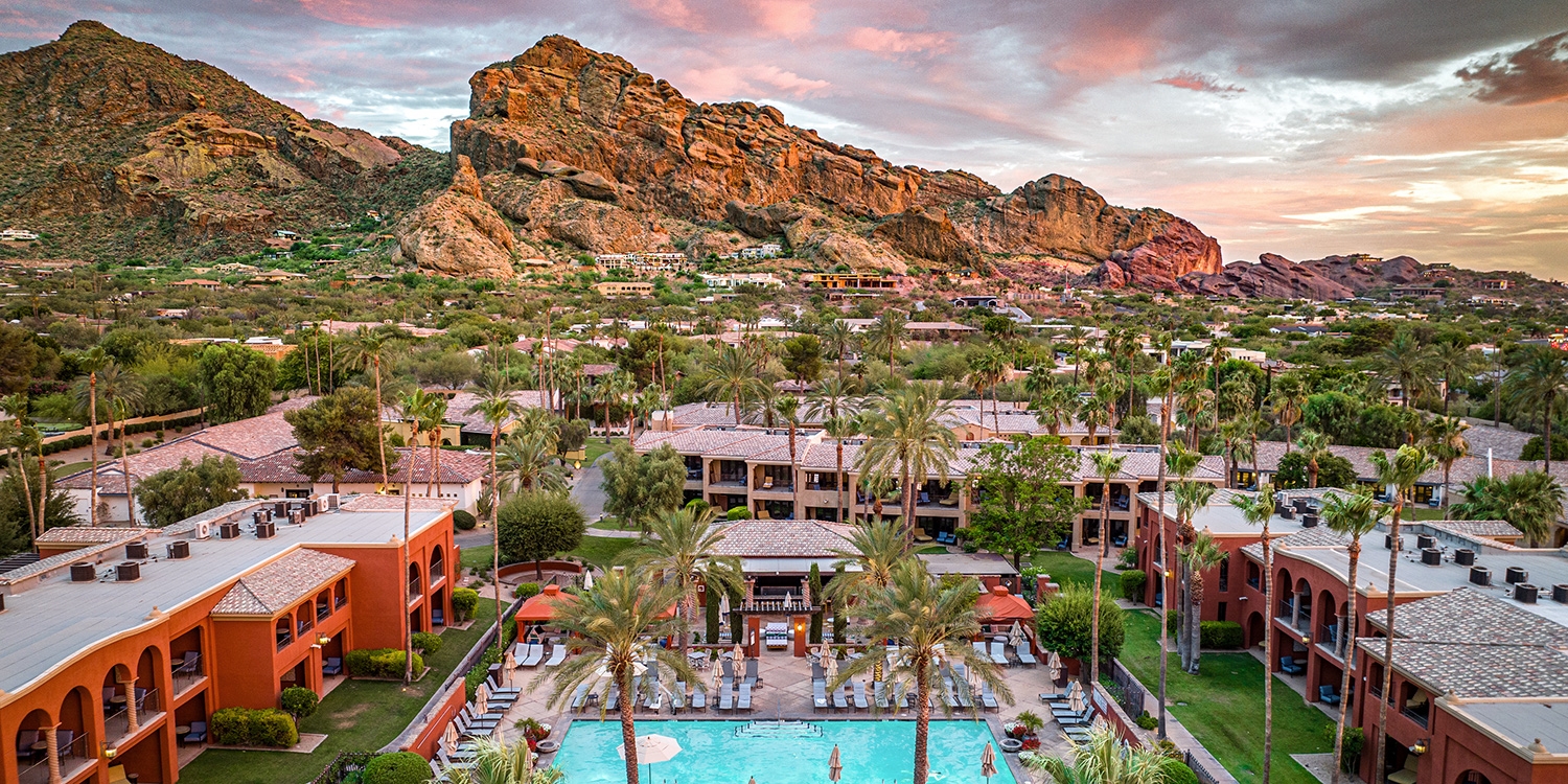 The Omni Scottsdale has a dreamy desert location