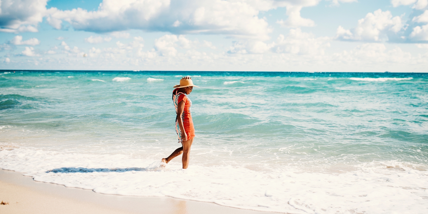 Walk along the shoreline and soak in the Gulf breeze