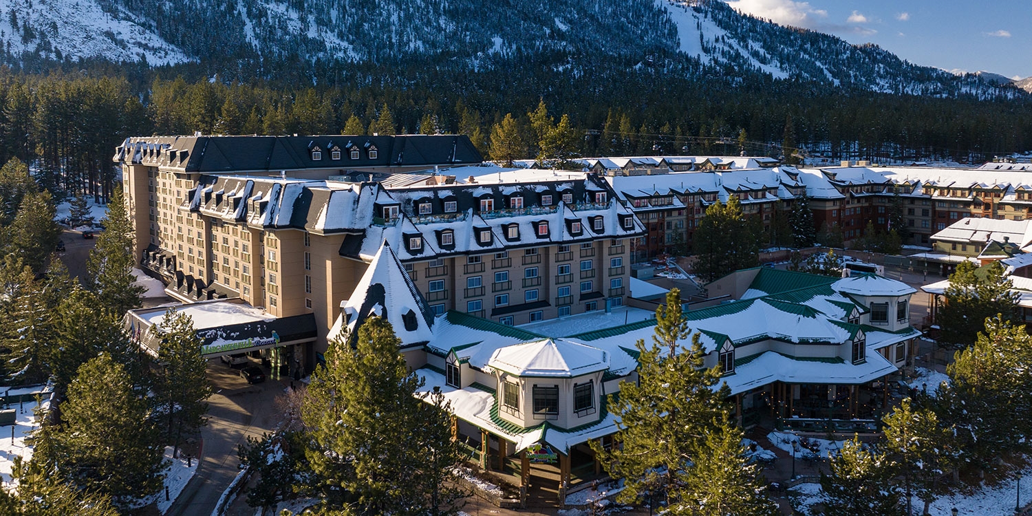 This resort is in South Lake Tahoe, a skier's paradise