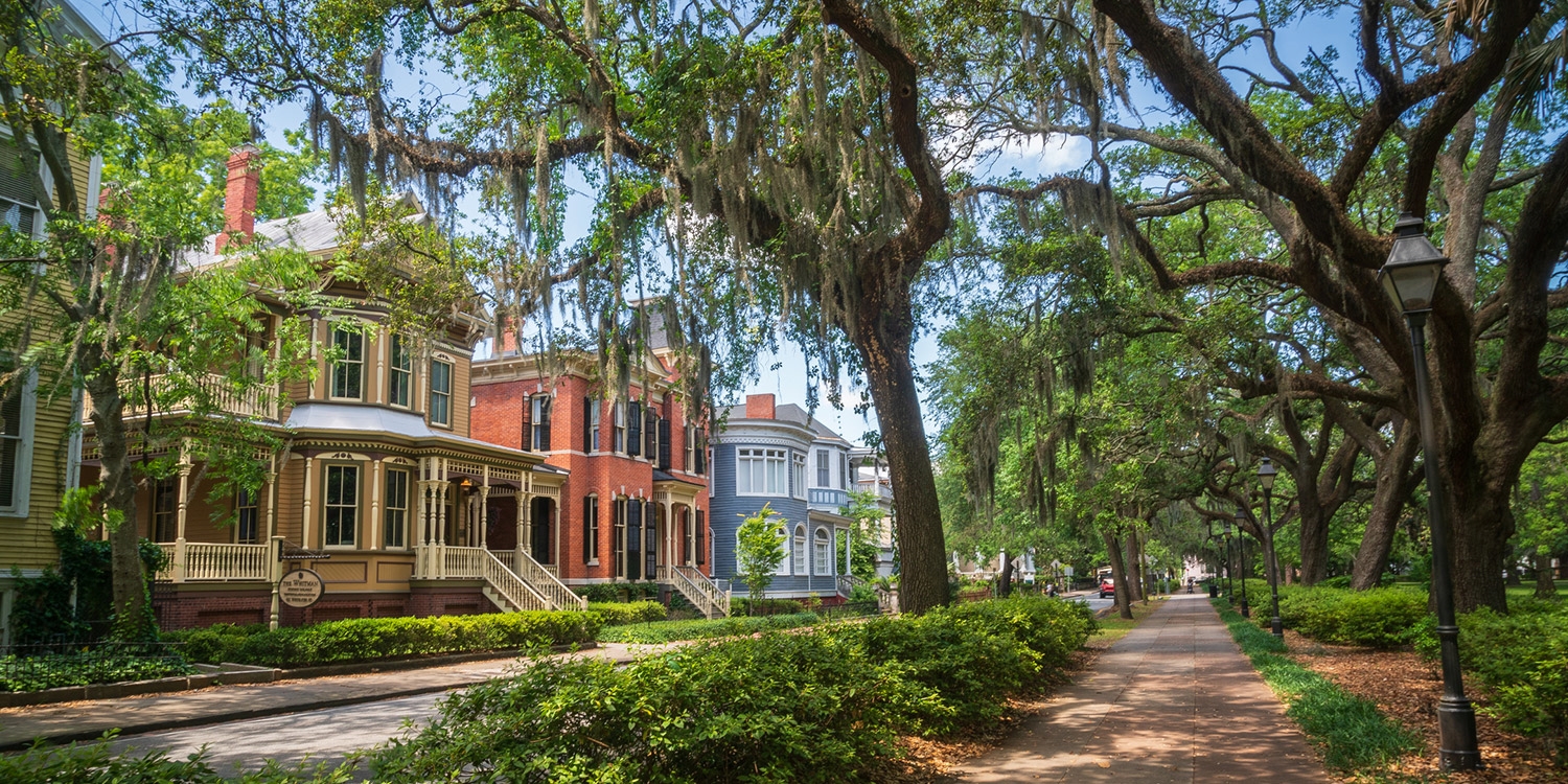 Savannah is known for its natural beauty and unique layout 