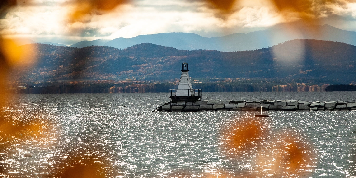 Stay steps from the scenic shores of Lake Champlain