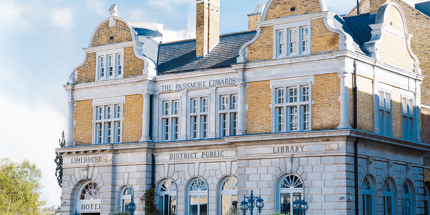 Limehouse Library Hotel was once a library in the early 1900s