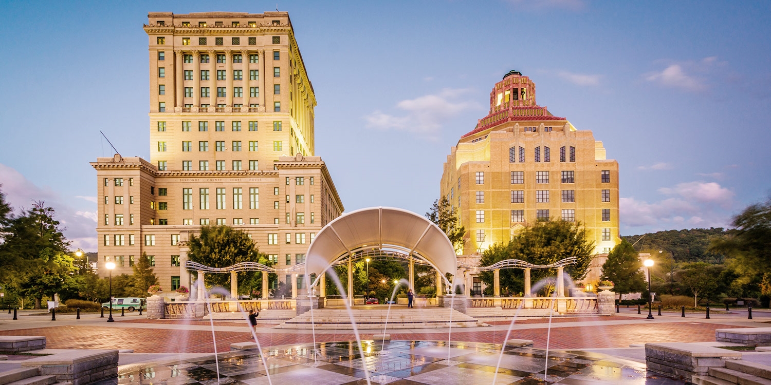 Downtown is frequently host to concerts and markets