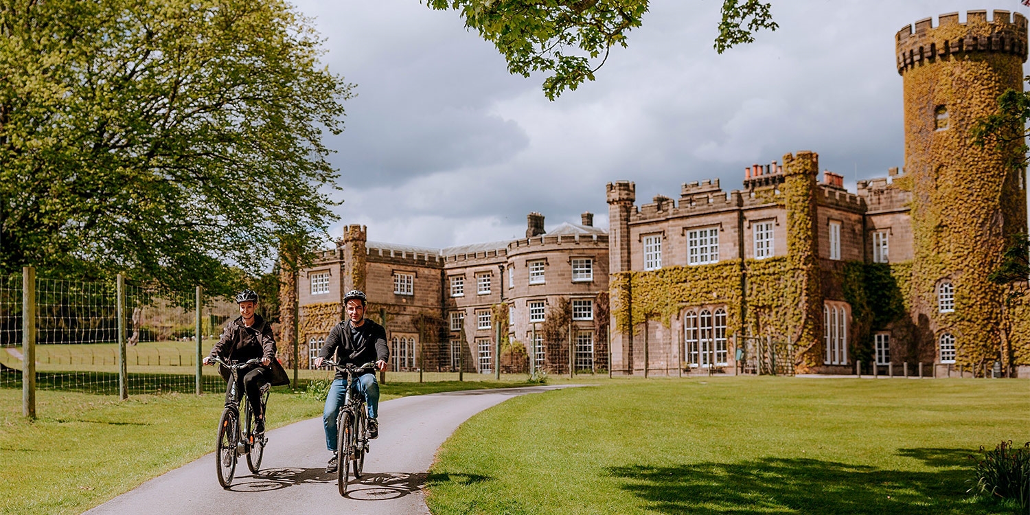Swinton Park Hotel sits in a 20,000-acre estate