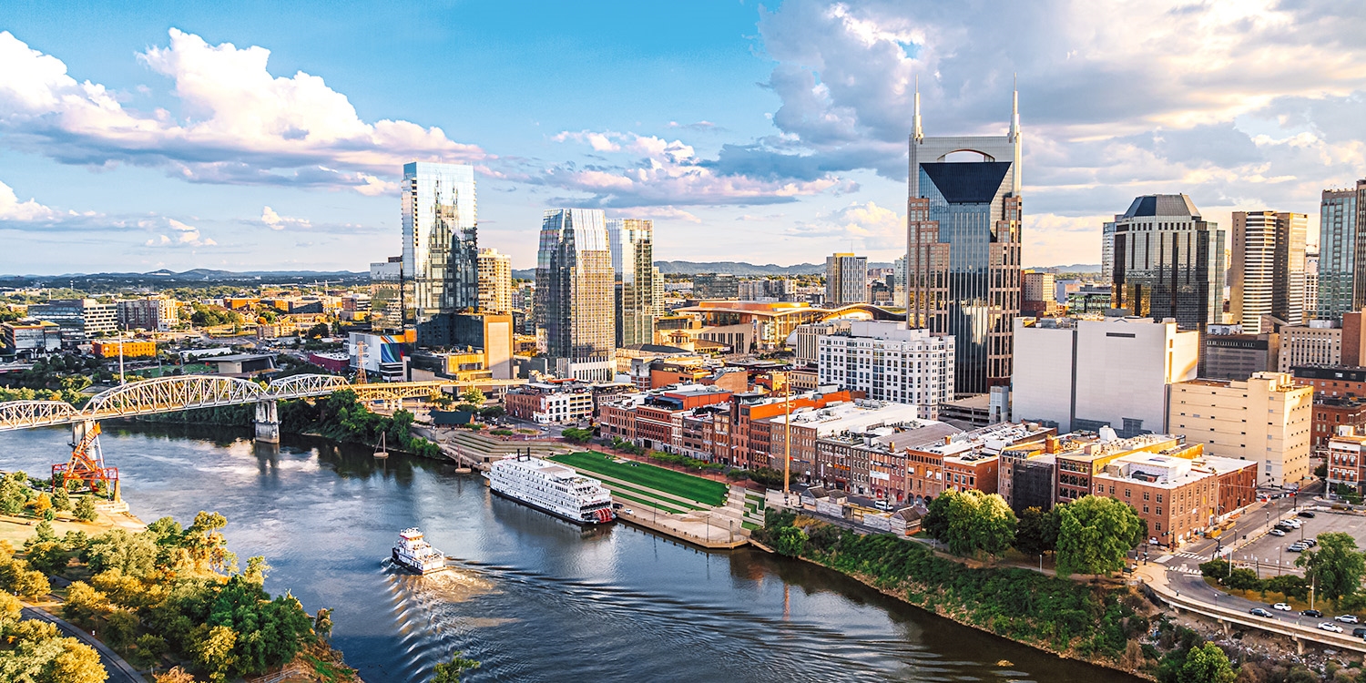 Nashville's Gulch neighborhood is a vibrant, walkable community