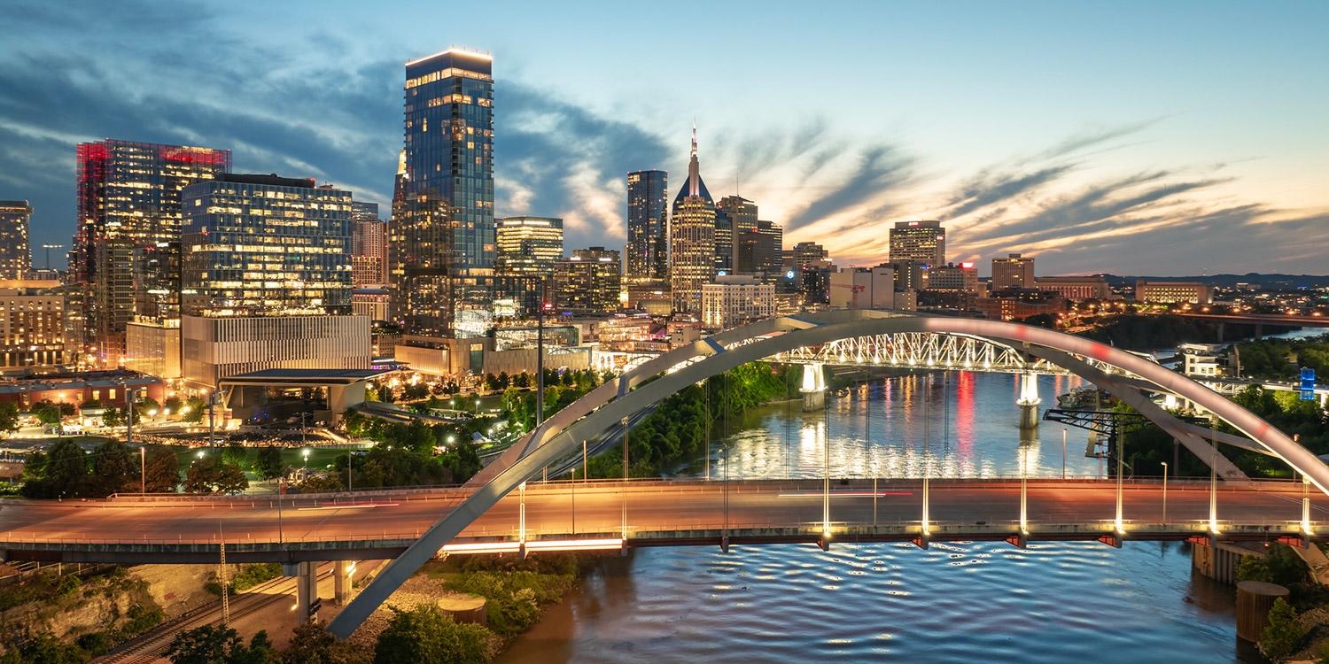 Nashville's Gulch neighborhood is a vibrant, walkable community