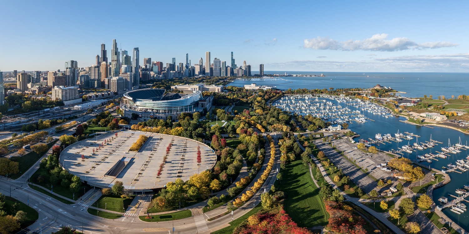 Watch a Chicago Bears home game at Soldier Field