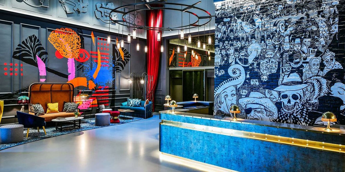 Andaz London Liverpool Street "immerses guests in the ever-changing, vibrant, and creative culture of East London" (Hello!)