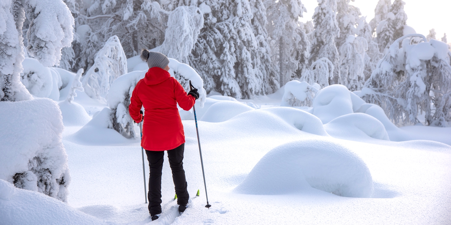 The town of Jackson offers easy access to skiing, snowshoeing and other winter sports