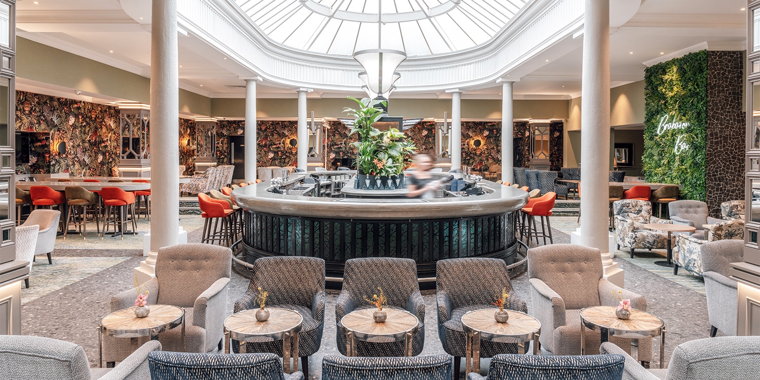 The glass-domed Brabazon Bar