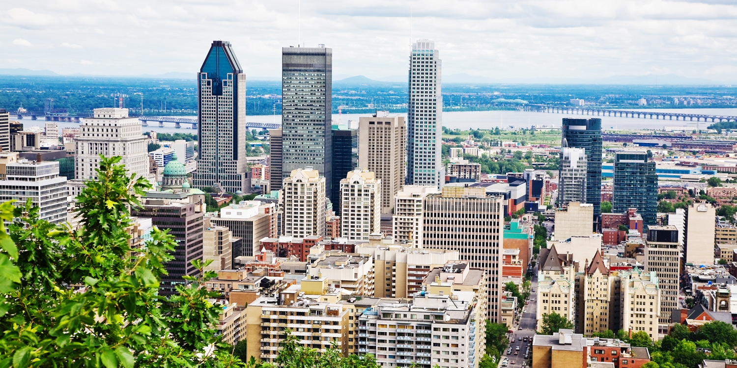 The hotel is in the heart of Montreal's historic Golden Mile